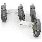 Rear brake pad set (4 pcs) BPROAUTO - PRO-0418261