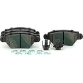 Rear brake pad set BPROAUTO - PRO-0817035