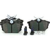 Rear brake pad set BPROAUTO - PRO-0817061