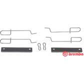 Accessory Kit, disc brake pad BREMBO - A 02 214