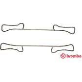 Accessory Kit, disc brake pad BREMBO - A 02 238
