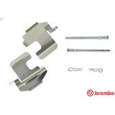 Accessory Kit, disc brake pad BREMBO - A 02 244