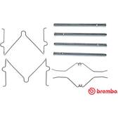 Accessory Kit, disc brake pad BREMBO - A 02 263