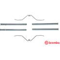 Accessory Kit, disc brake pad BREMBO - A 02 264