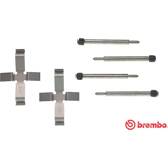 Accessory Kit, disc brake pad BREMBO - A 02 315