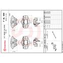 Brake Caliper Axle Kit BREMBO - F AL E52