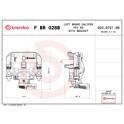 Brake caliper BREMBO - F BR 028B