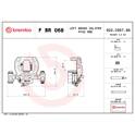 Brake caliper BREMBO - F BR 068