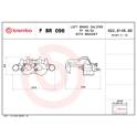 Brake caliper BREMBO - F BR 096