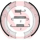 Brake Shoe Set BREMBO - S 50 510