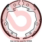 Bremsbackensatz BREMBO - S 56 545