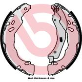 Bremsbackensatz BREMBO - S 61 544