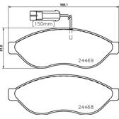Bremsbeläge vorne BREMBO - P 23 144