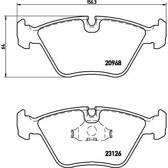 Bremsbeläge vorne BREMBO - P 36 007