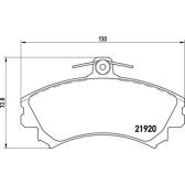 Bremsbeläge vorne BREMBO - P 50 055
