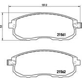 Bremsbeläge vorne BREMBO - P 56 065