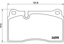 Bremsbeläge vorne