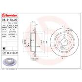 Bremssatz (2 Bremsscheiben) BREMBO - 08.9163.21