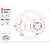 Bremssatz (2 Bremsscheiben) BREMBO - 08.5026.10