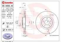 Bremssatz (2 Bremsscheiben)