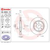 Bremssatz (2 Bremsscheiben) BREMBO - 09.6932.11