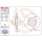 Bremssatz (2 Bremsscheiben) BREMBO - 09.8003.11