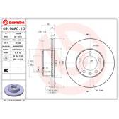 Bremsscheibe (pro Einheit) BREMBO - 09.9080.10