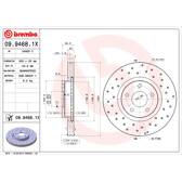 Bremssatz (2 Bremsscheiben) BREMBO - 09.9468.1X