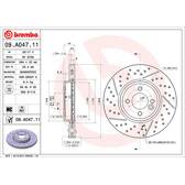 Bremssatz (2 Bremsscheiben) BREMBO - 09.A047.11