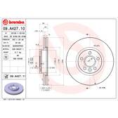 Bremssatz (2 Bremsscheiben) BREMBO - 09.A427.11
