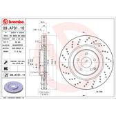 Bremsscheibe (pro Einheit) BREMBO - 09.A731.11
