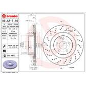 Bremsscheibe (pro Einheit) BREMBO - 09.A817.11