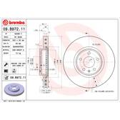Bremsscheibe (pro Einheit) BREMBO - 09.B972.11