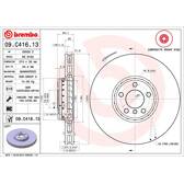 Bremsscheibe (pro Einheit) BREMBO - 09.C416.13