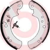Bromsbackar, sats BREMBO - S 24 512