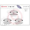 Bromsbelägg fram BREMBO - P 85 147X