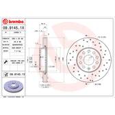 Sats om 2 bromsskivor BREMBO - 09.9145.1X