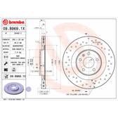 Sats om 2 bromsskivor BREMBO - 09.B969.1X