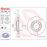 Disco de freno (por unidad) BREMBO - 09.7261.10