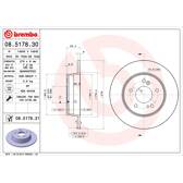 Set freni a disco BREMBO - 08.5178.31
