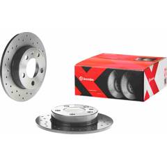 BREMBO Jeu de 2 disques de frein 08.A714.11 TOYOTA AVENSIS - Disque de frein