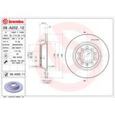 Jeu de 2 disques de frein BREMBO - 08.A202.11