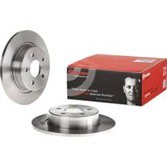 Disque Arriere Disque De Frein Arriere BREMBO 08.B601.10 (Jeu De 2