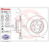 Jeu de 2 disques de frein BREMBO - 09.9925.11