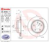 Jeu de 2 disques de frein BREMBO - 09.B338.11