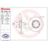Jeu de 2 disques de frein BREMBO - 08.2138.10