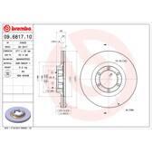 Jeu de 2 disques de frein BREMBO - 09.6817.10