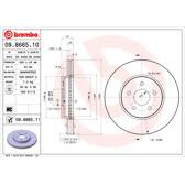Jeu de 2 disques de frein BREMBO - 09.8665.11