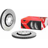 Kit Freinage Complet Pour Opel Crossland X - Disques Avant 266 Mm Ventilés + Arrière 244 Mm Pleins + Plaquettes
