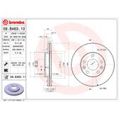 Jeu de 2 disques de frein BREMBO - 09.B463.11